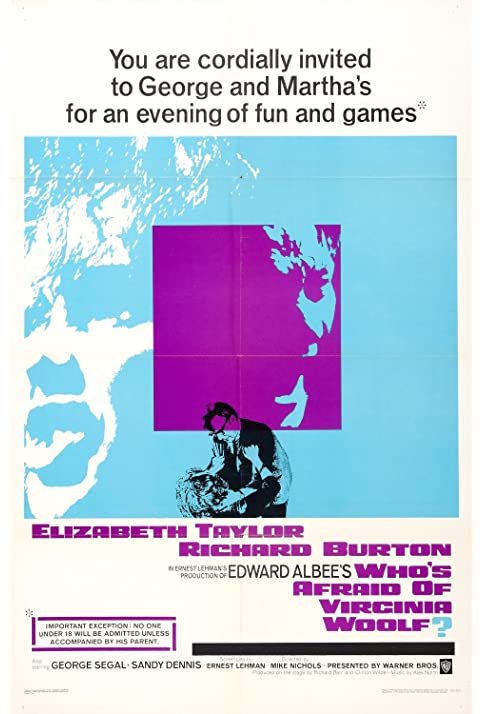 Quem Tem Medo de Virginia Woolf?<br><small>Who's Afraid of Virginia Woolf? (1966)</small>