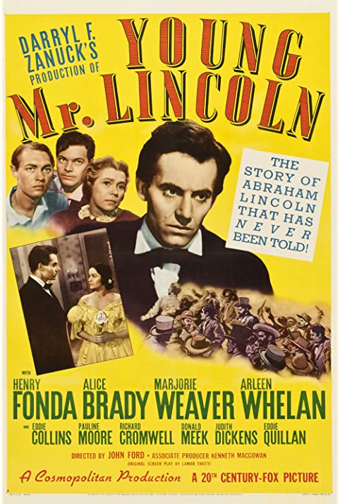 A Mocidade de Lincoln<br><small>Young Mr. Lincoln (1939)</small>