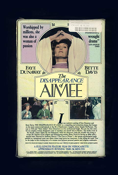 O Desaparecimento De Aimee<br><small>The Disappearance of Aimee (1976)</small>