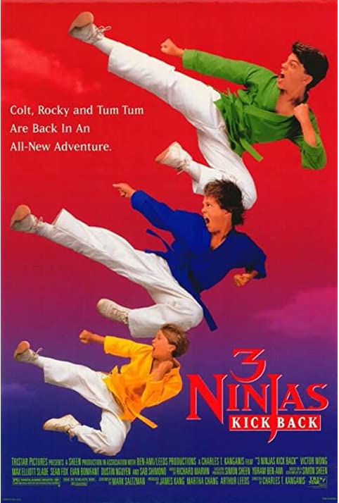 Três Ninjas Contra-Atacam<br><small>3 Ninjas Kick Back (1994)</small>