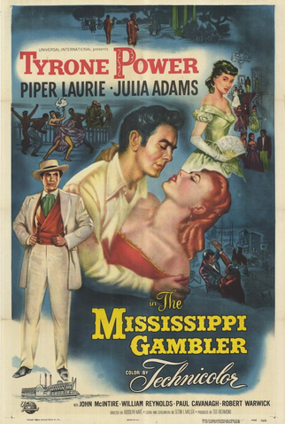 O Aventureiro do Mississippi<br><small>The Mississippi Gambler (1953)</small>