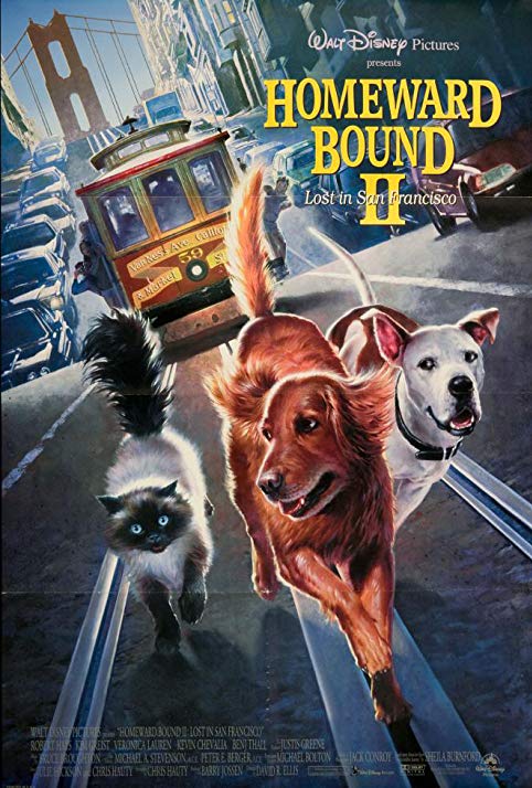 A Incrível Jornada II: Perdidos em São Francisco<br><small>Homeward Bound II: Lost in San Francisco (1996)</small>