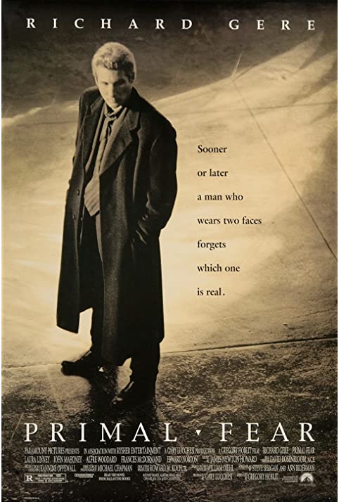As Duas Faces de um Crime<br><small>Primal Fear (1996)</small>