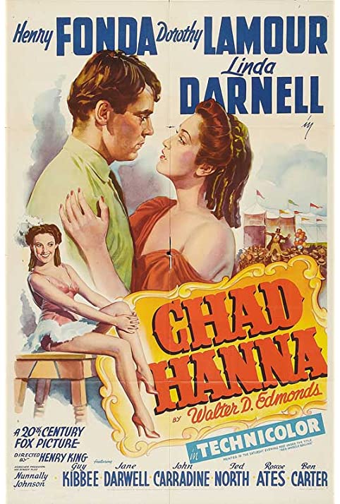 A Garota do Circo<br><small>Chad Hanna (1940)</small>