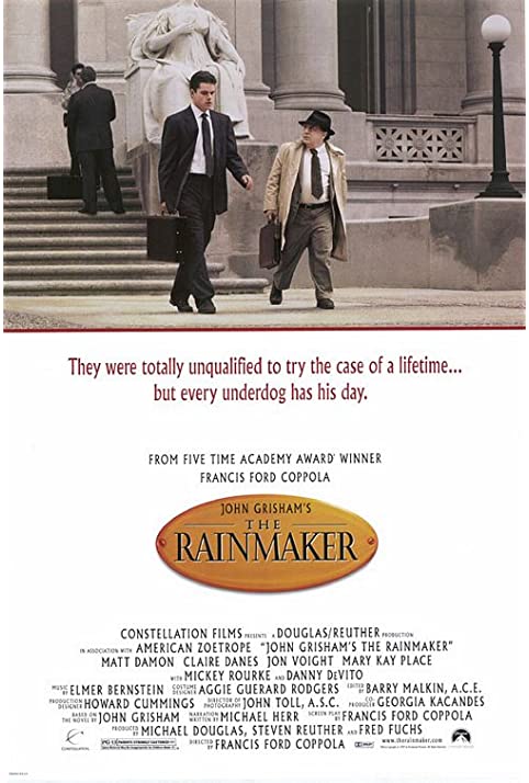 O Homem Que Fazia Chover<br><small>The Rainmaker (1997)</small>