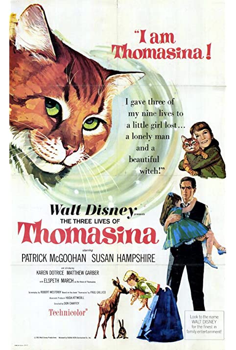 As três vidas de Thomasina<br><small>The Three Lives of Thomasina (1963)</small>