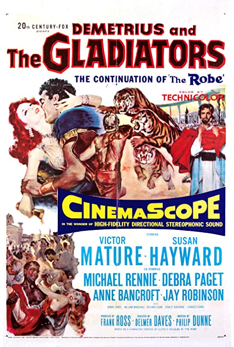 Demétrius e os Gladiadores<br><small>Demetrius and the Gladiators (1954)</small>