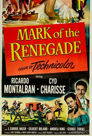 A Marca do Renegado<br><small>The Mark of the Renegade (1951)</small>