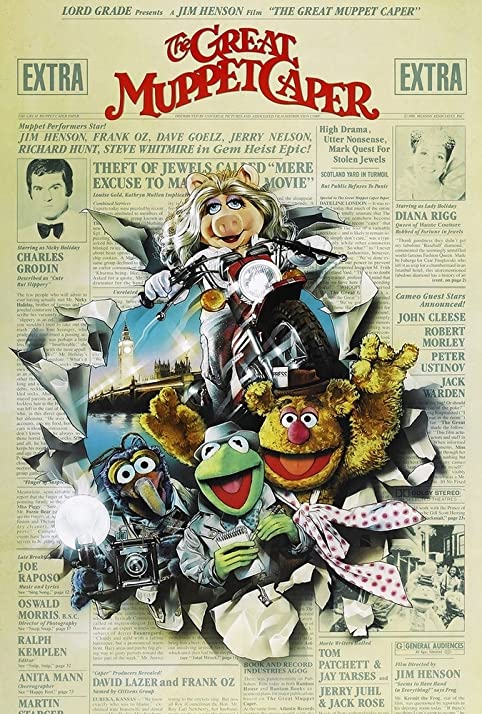 A Grande Farra dos Muppets<br><small>The Great Muppet Caper (1981)</small>