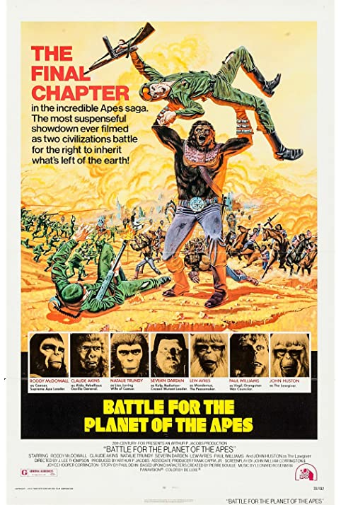 O Planeta dos Macacos 5 : A Batalha do Planeta dos Macacos<br><small>Battle for the Planet of the Apes (1973)</small>