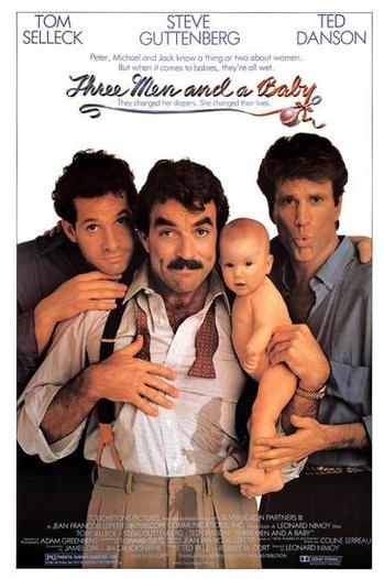 Três Solteirões e um Bebe<br><small>Three Men and a Baby (1987)</small>