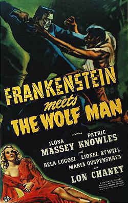 Frankenstein meets the Wolfman