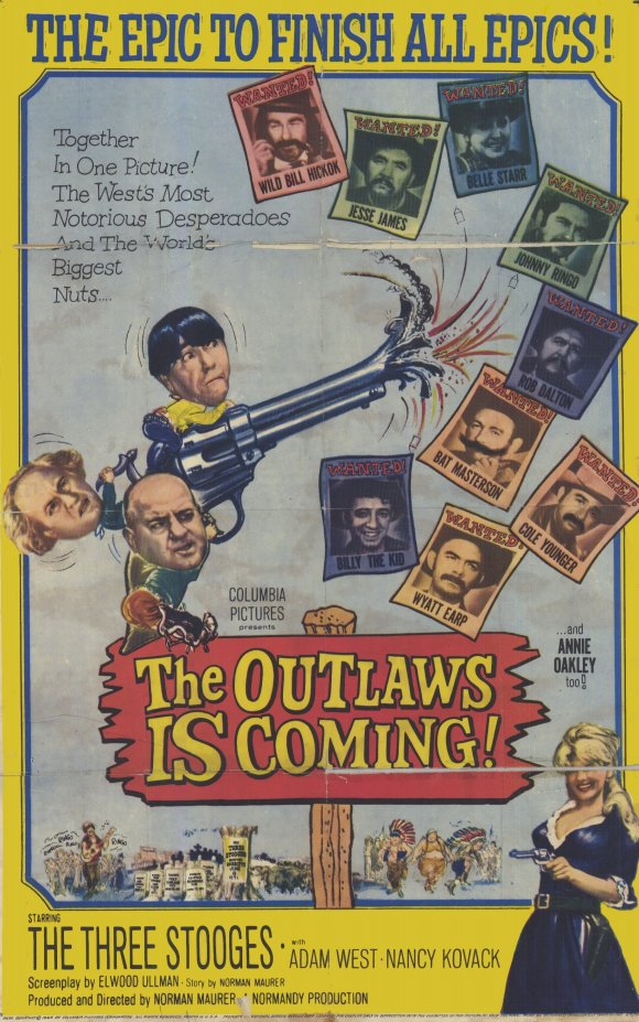 Os 3 Patetas - Reis do Faroeste<br><small>The Outlaws is Comming (1965)</small>