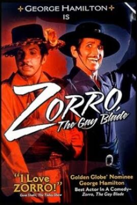 Zorro, the gay blade