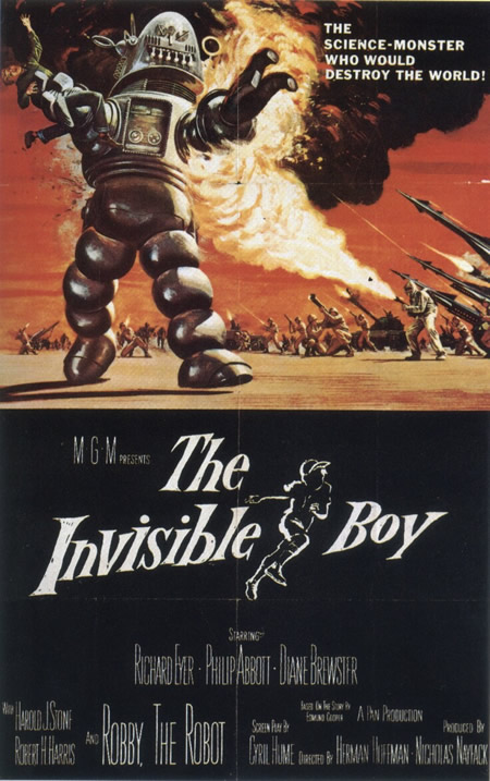 O Menino Invisível<br><small>The Invisible Boy (1957)</small>