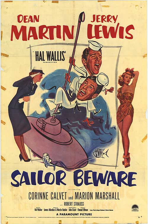 O Marujo foi na Onda<br><small>Sailor Beware (1952)</small>