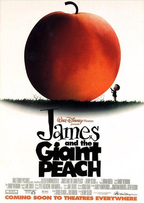 James e o Pêssego Gigante<br><small>James and the Giant Peach (1996)</small>