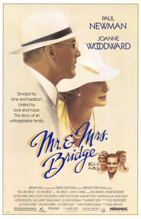 Mr.e Mrs. Bridge - Cenas de uma família<br><small>Mr. & Mrs. Bridge (1990)</small>