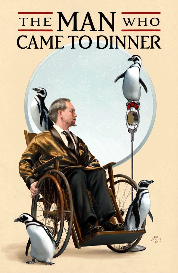 Satã Jantou lá em Casa<br><small>The Man Who Came to Dinner (1942)</small>