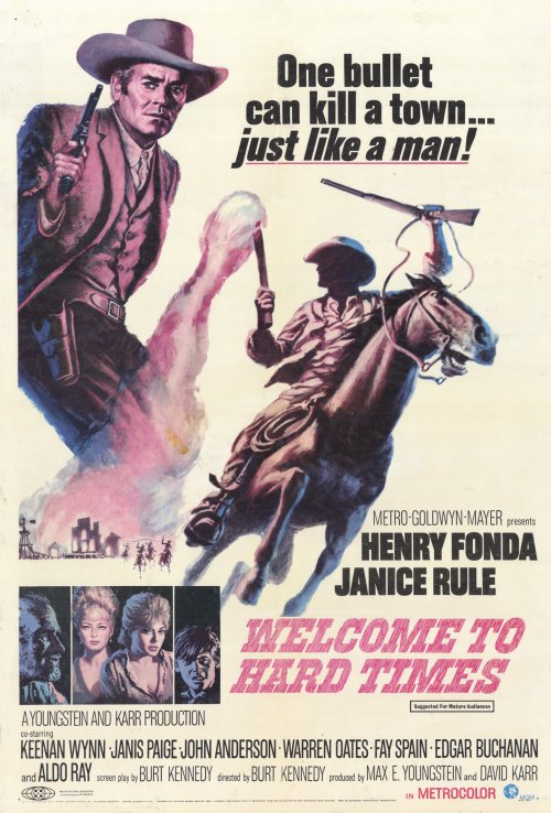 O homem com a morte nos Olhos<br><small>Welcome to Hard Times (1967)</small>