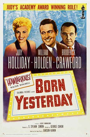 Nascida Ontem<br><small>Born Yesterday (1950)</small>