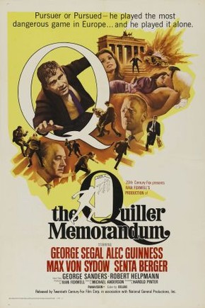 A Morte Não Manda Aviso<br><small>The Quiller Memorandum (1966)</small>