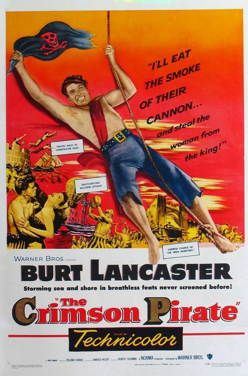 O Pirata Sangrento<br><small>The Crimson Pirate (1952)</small>