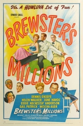 Chutando Milhões<br><small>Brewsters Millions (1945)</small>