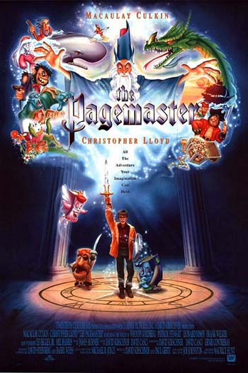 Pagemaster - O Mestre da Fantasia<br><small>Pagemaster (1994)</small>