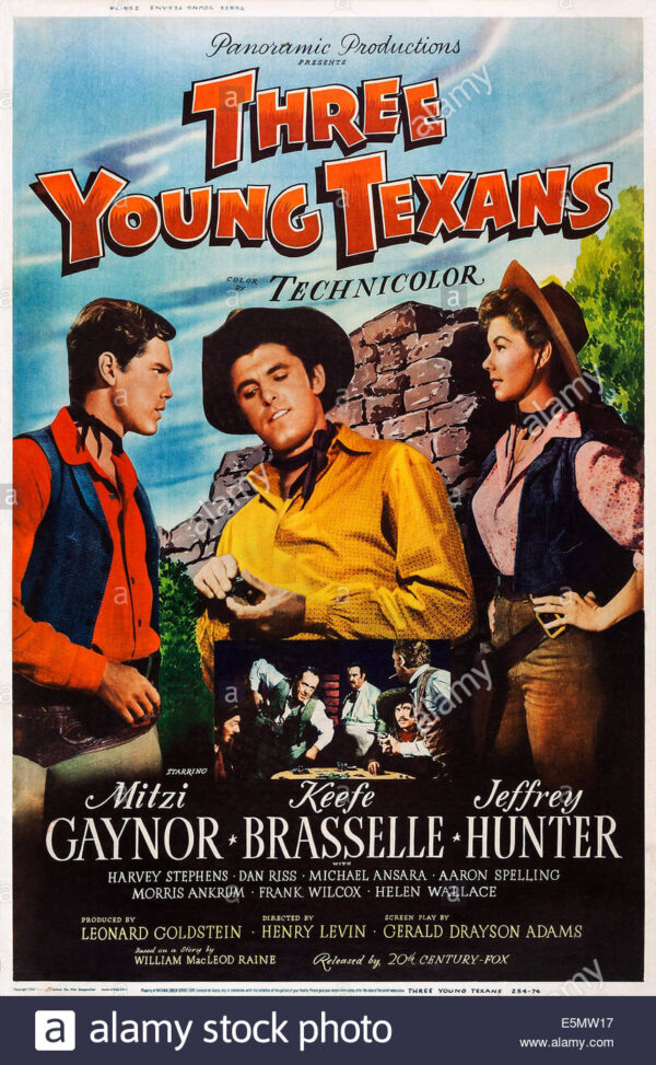 A Roleta Fatal<br><small>Three Young Texans (1954)</small>