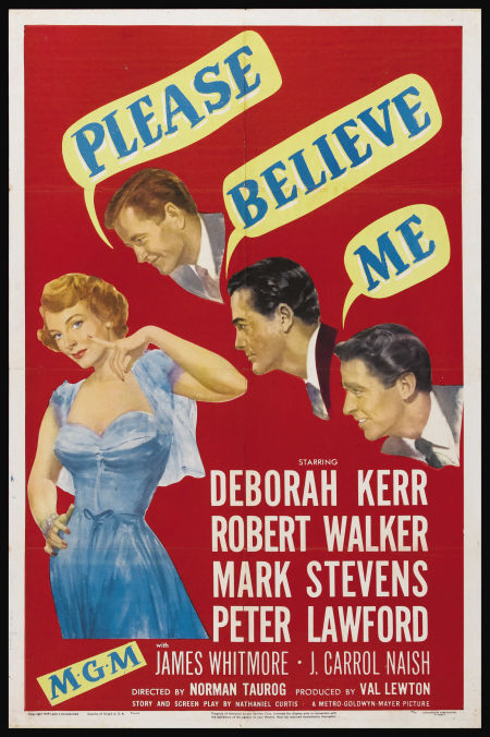 Por Favor, Acreditem em Mim<br><small>Please Believe Me (1950)</small>
