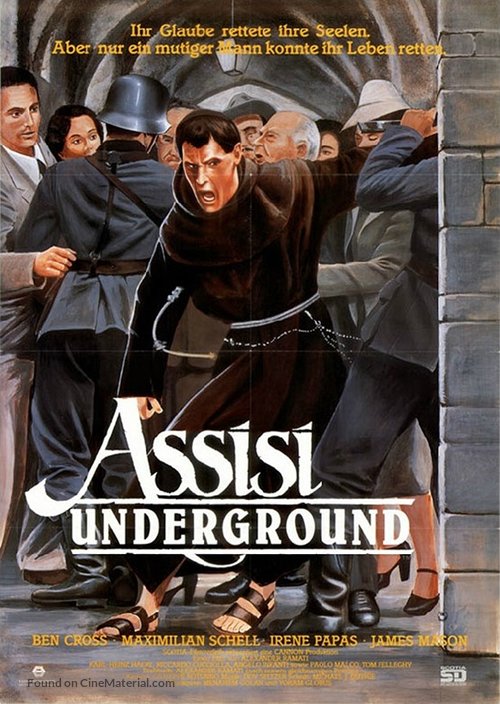 O Refúgio do Inferno<br><small>The Assisi Underground (1985)</small>