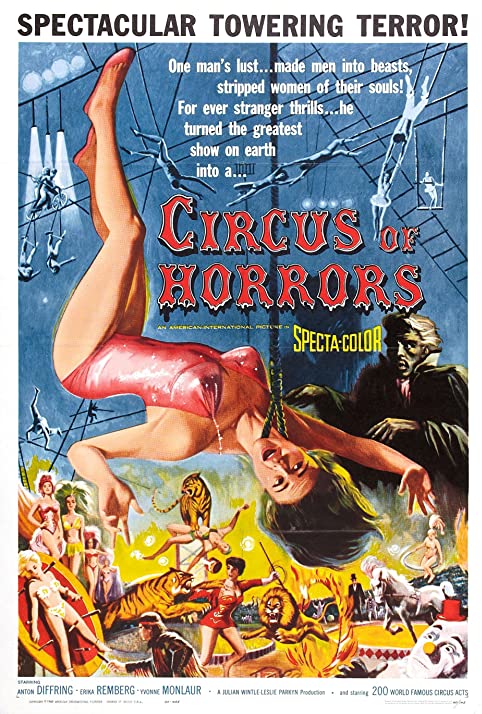 Circo dos Horrores<br><small>Circus of Horrors (1960)</small>