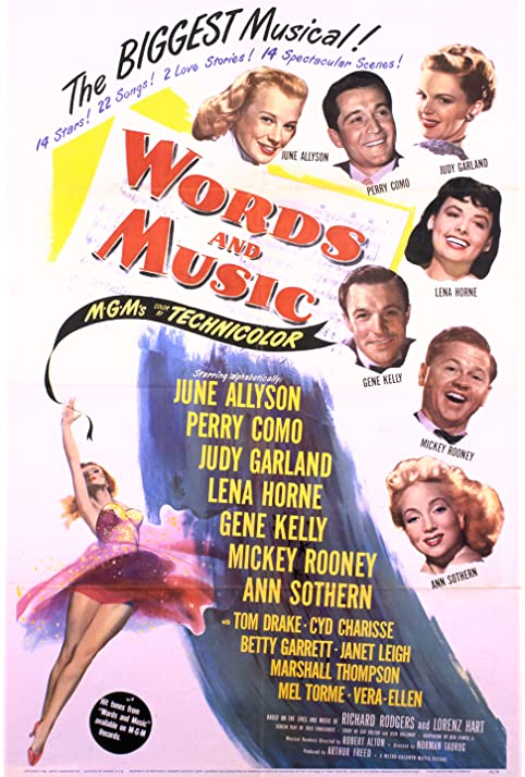 Minha Vida é uma Canção<br><small>Words and Music (1948)</small>