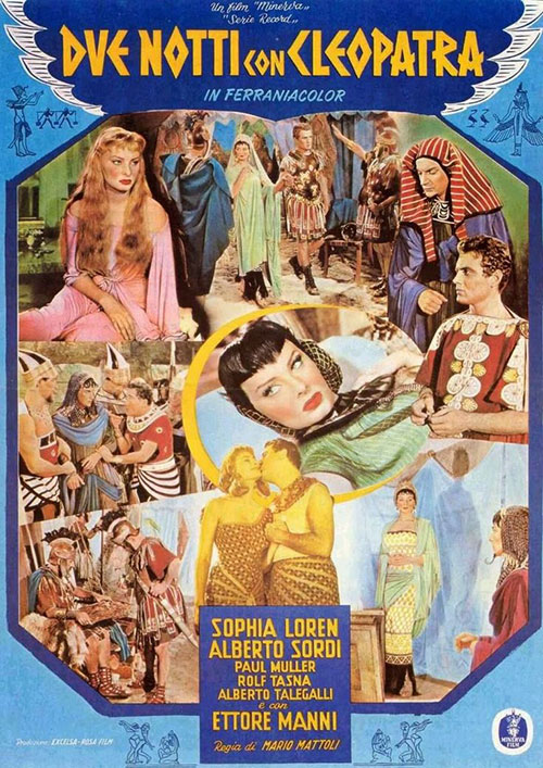 Duas noites com Cleópatra<br><small>Due notti con Cleopatra (1954)</small>