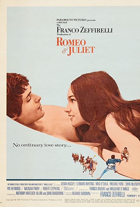 Romeu e Julieta de Franco Zeffirelli<br><small>Romeo and Juliet (1968)</small>