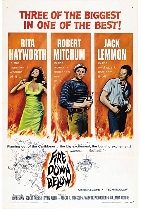 Lábios de Fogo<br><small>Fire Down Below (1957)</small>