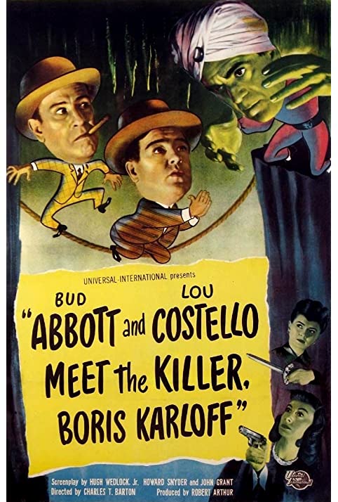Abbott e Costello Frente a Frente com Assassinos<br><small>Abbott and Costello Meet the Killer, Boris Karloff (1949)</small>