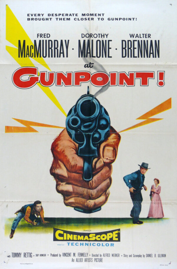 A Mancha de Sangue<br><small>At Gunpoint (1955)</small>
