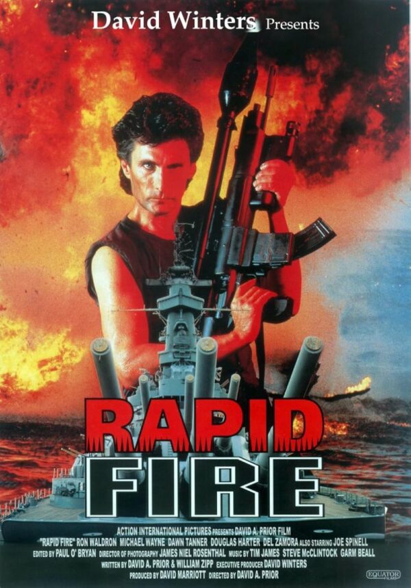 A Emboscada<br><small>Rapid Fire (1989)</small>